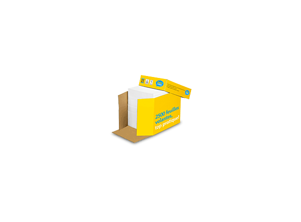 Data Copy A4, 80 gr. kopi -og laserpapir Non Stop Box (2.500 ark) 